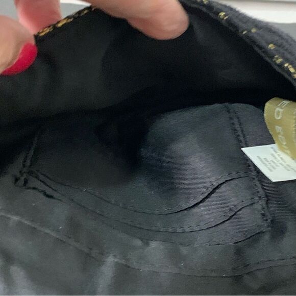 Limited Edition Crossbody Black And Gold Lace Mini Target - Picture 5 of 6